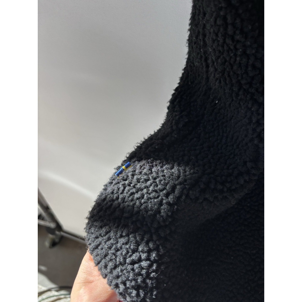 FjallRaven Vardag Pile Fleece Vest Black Womens XS - Picture 10 of 11